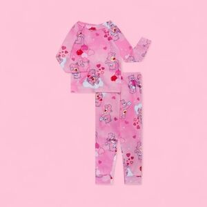Toddler 5T • Care Bears • 2 Piece Pajama Set • Long Sleeve/Pants